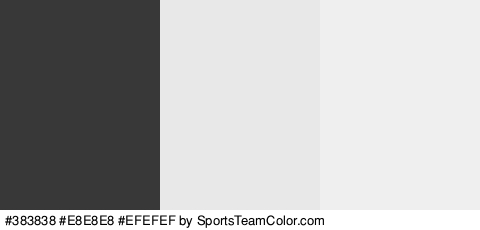 #383838 #E8E8E8 #EFEFEF Colors