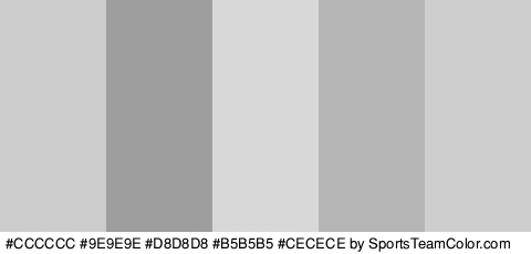 #CCCCCC #9E9E9E #D8D8D8 #B5B5B5 #CECECE Colors