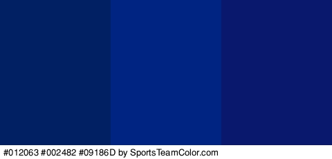 #012063 #002482 #09186D Colors