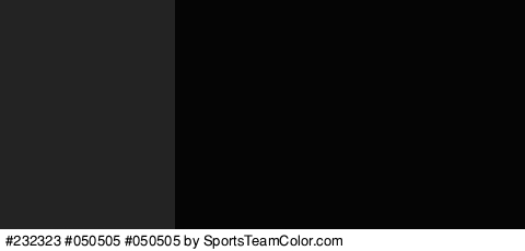 #232323 #050505 #050505 Colors