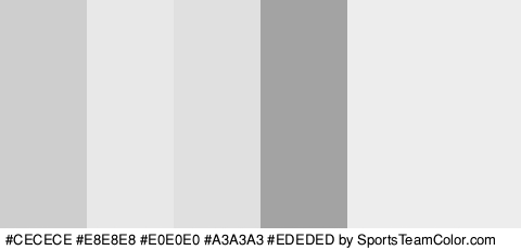 #CECECE #E8E8E8 #E0E0E0 #A3A3A3 #EDEDED #EDEDED Colors