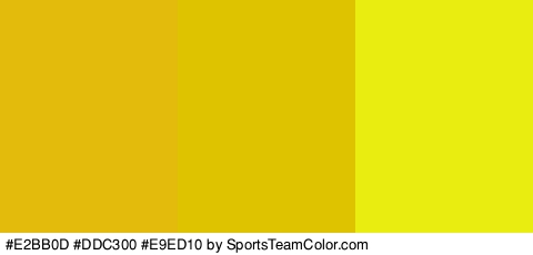 #E2BB0D #DDC300 #E9ED10 Colors