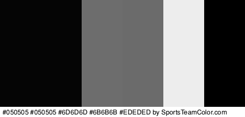 #050505 #050505 #6D6D6D #6B6B6B #EDEDED #000000 Colors