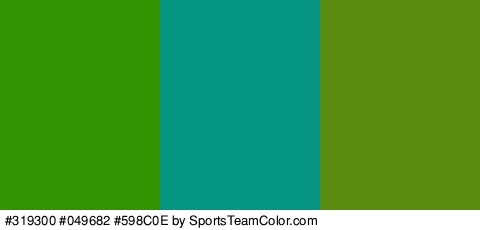 #319300 #049682 #598C0E Colors