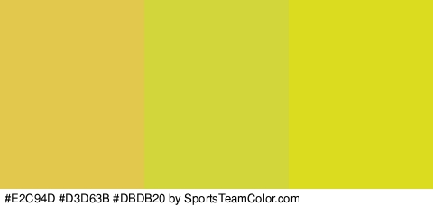 #E2C94D #D3D63B #DBDB20 Colors