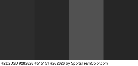 #2D2D2D #282828 #515151 #262626 Colors