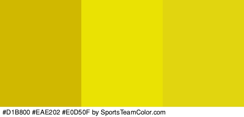 #D1B800 #EAE202 #E0D50F Colors