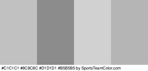 #C1C1C1 #8C8C8C #D1D1D1 #B5B5B5 Colors