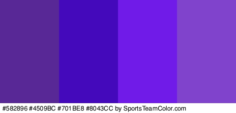 #582896 #4509BC #701BE8 #8043CC Colors