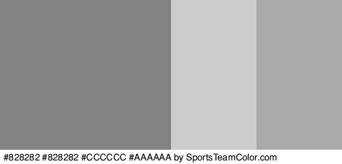 #828282 #828282 #CCCCCC #AAAAAA Colors