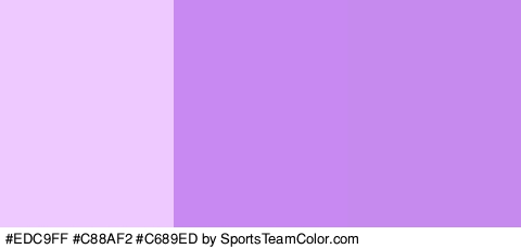 #EDC9FF #C88AF2 #C689ED Colors