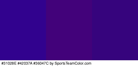 #31028E #42037A #36047C Colors