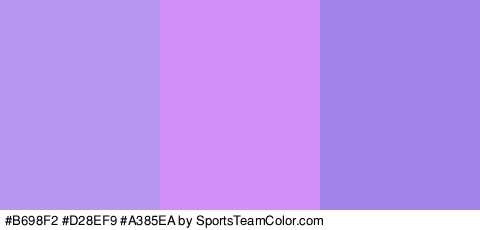 #B698F2 #D28EF9 #A385EA Colors