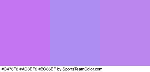 #C476F2 #AC8EF2 #BC86EF Colors