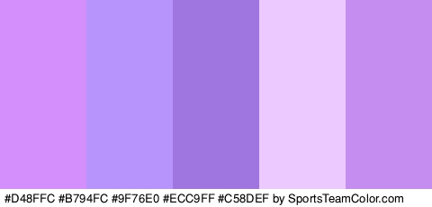 #D48FFC #B794FC #9F76E0 #ECC9FF #C58DEF Colors