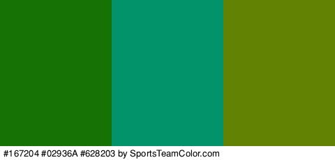 #167204 #02936A #628203 Colors