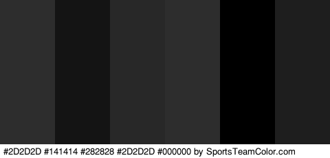 #2D2D2D #141414 #282828 #2D2D2D #000000 #1E1E1E Colors