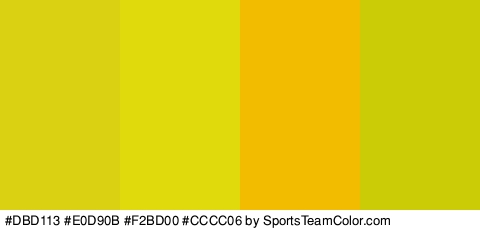 #DBD113 #E0D90B #F2BD00 #CCCC06 Colors