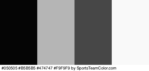 #050505 #B5B5B5 #474747 #F9F9F9 Colors