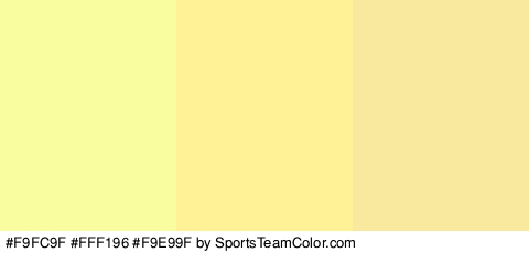 #F9FC9F #FFF196 #F9E99F Colors