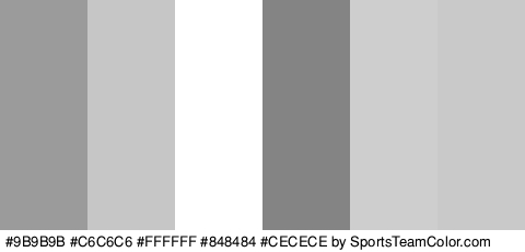 #9B9B9B #C6C6C6 #FFFFFF #848484 #CECECE #C9C9C9 Colors