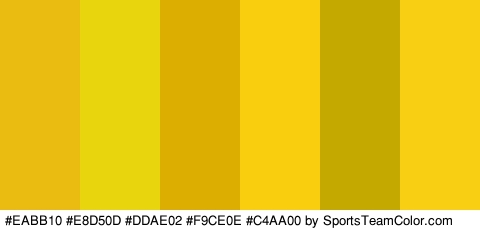 #EABB10 #E8D50D #DDAE02 #F9CE0E #C4AA00 #F9CF13 Colors