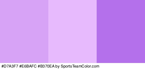 #D7A3F7 #E6BAFC #B370EA Colors