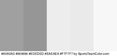 #A0A0A0 #969696 #EDEDED #EAEAEA #F7F7F7 Colors