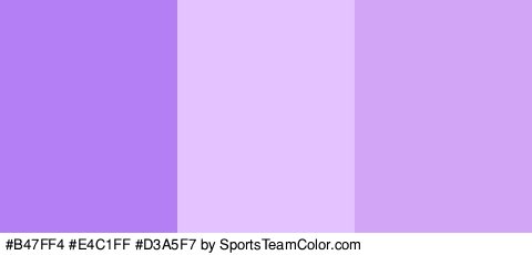 #B47FF4 #E4C1FF #D3A5F7 Colors