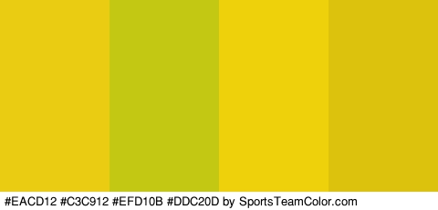 #EACD12 #C3C912 #EFD10B #DDC20D Colors