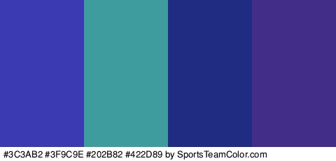 #3C3AB2 #3F9C9E #202B82 #422D89 Colors