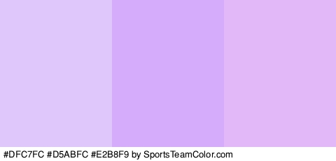 #DFC7FC #D5ABFC #E2B8F9 Colors