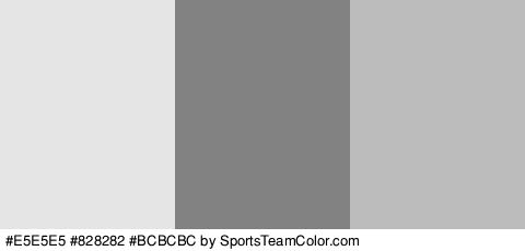 #E5E5E5 #828282 #BCBCBC Colors