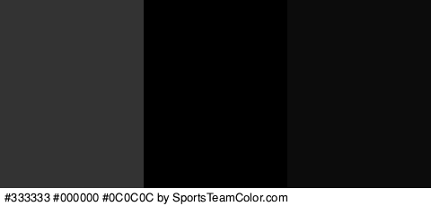 #333333 #000000 #0C0C0C Colors