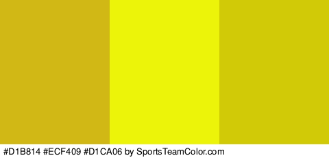 #D1B814 #ECF409 #D1CA06 Colors