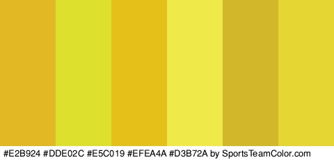 #E2B924 #DDE02C #E5C019 #EFEA4A #D3B72A #E5D634 Colors