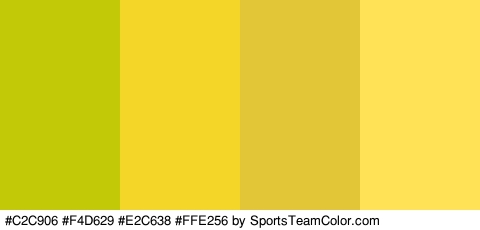 #C2C906 #F4D629 #E2C638 #FFE256 Colors