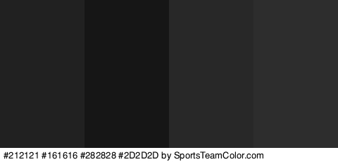 #212121 #161616 #282828 #2D2D2D Colors