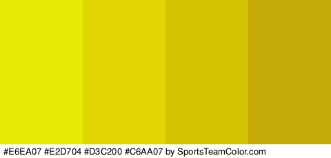 #E6EA07 #E2D704 #D3C200 #C6AA07 Colors