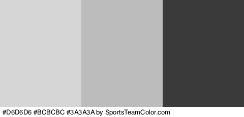 #D6D6D6 #BCBCBC #3A3A3A Colors