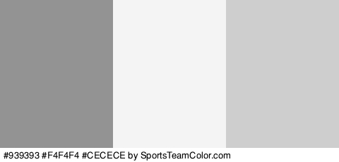 #939393 #F4F4F4 #CECECE Colors