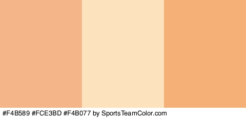 #F4B589 #FCE3BD #F4B077 Colors