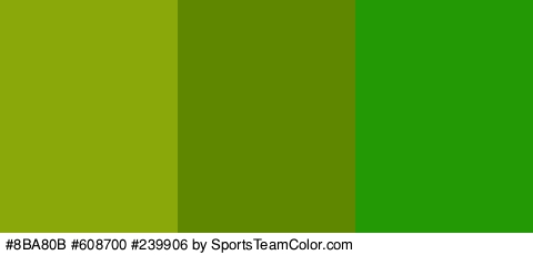 #8BA80B #608700 #239906 Colors