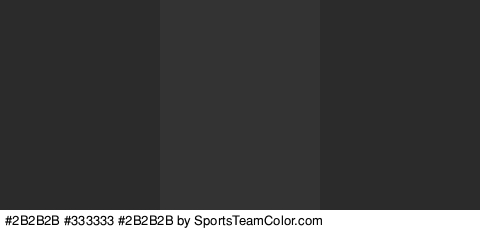 #2B2B2B #333333 #2B2B2B Colors