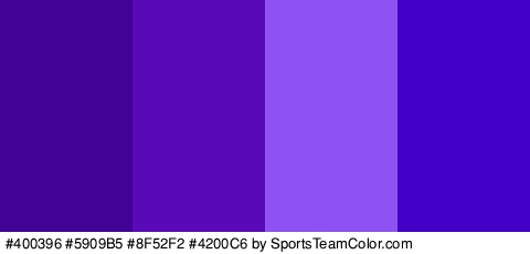 #400396 #5909B5 #8F52F2 #4200C6 Colors