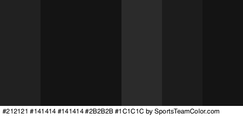 #212121 #141414 #141414 #2B2B2B #1C1C1C #141414 Colors