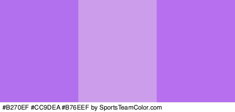 #B270EF #CC9DEA #B76EEF Colors