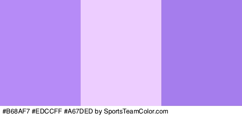 #B68AF7 #EDCCFF #A67DED Colors