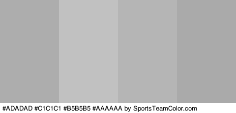 #ADADAD #C1C1C1 #B5B5B5 #AAAAAA Colors