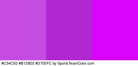 #C54CE0 #B128D3 #D705FC Colors